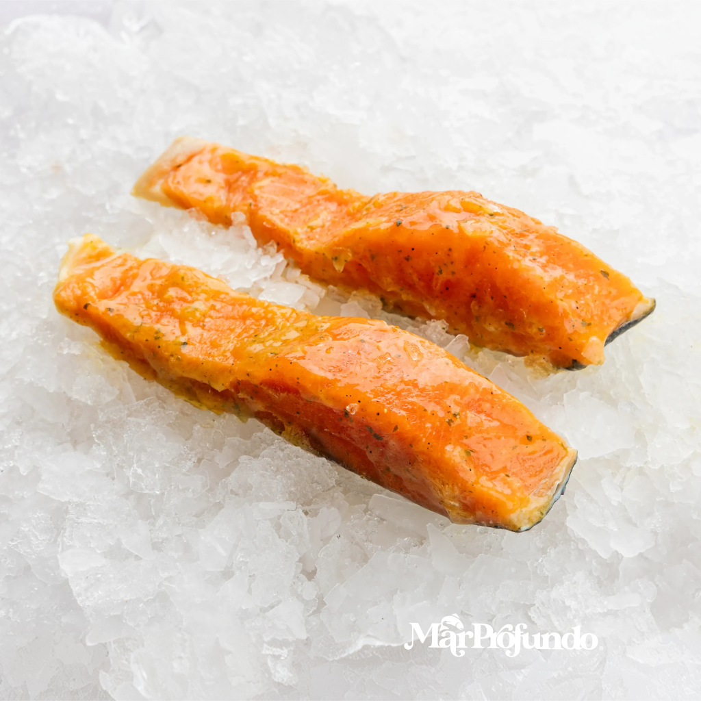 SALMÓN PORCIONES AJO-MANTEQUILLA