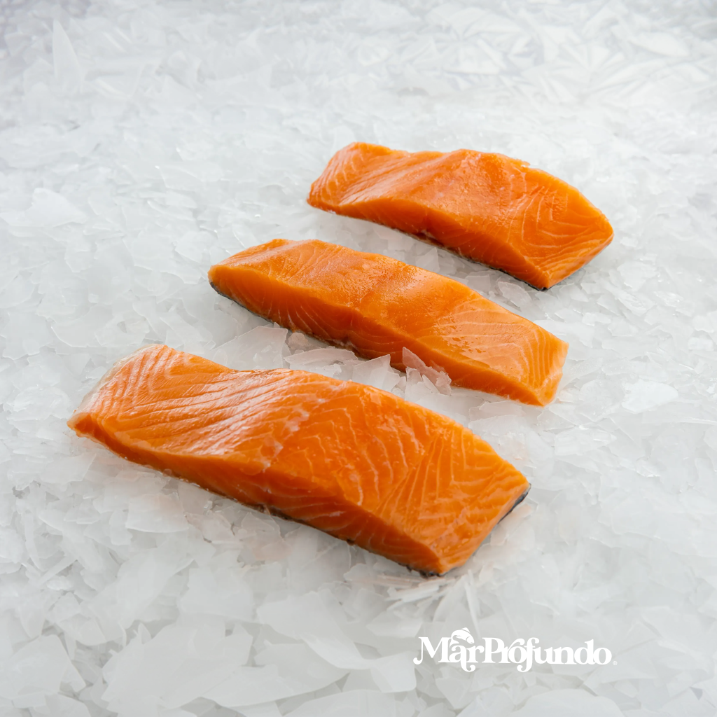SALMÓN PORCIONES C/PIEL (500g)