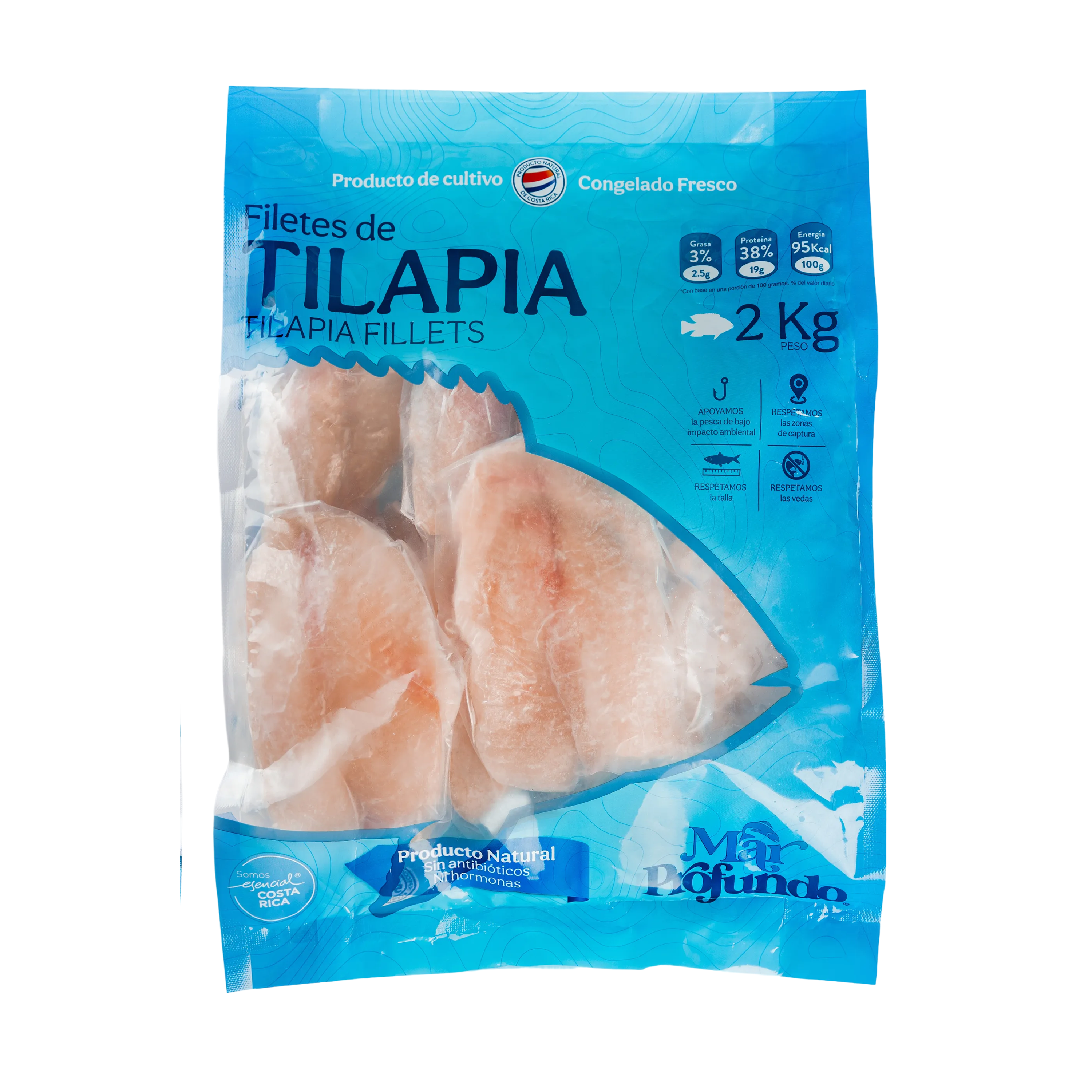 TILAPIA FILETE CONGELADA (origen panameño)